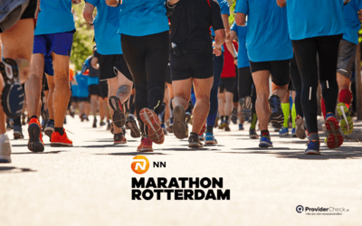 Waar volg ik de Marathon van Rotterdam?
